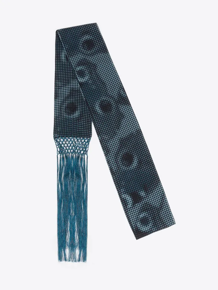 Men Dries Van Noten Scarves and Foulards Printed Scarf