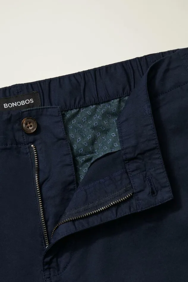 Men Easy Lightweight Shorts Maritime Blue Bonobos Chino Shorts