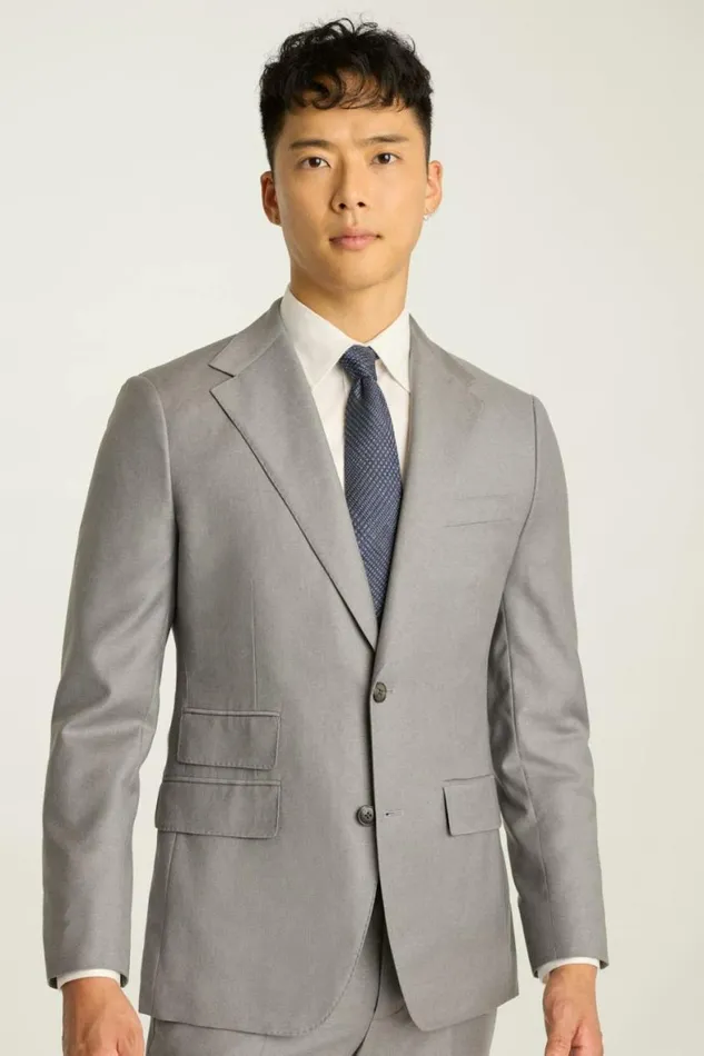Men Empire Super 150s Suit Light Grey Bonobos Suits