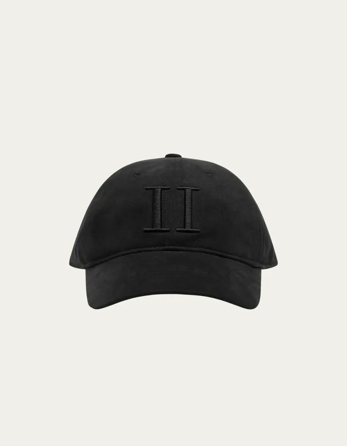 Men Encore Dad Cap 8211 BlackBlack Les Deux CapsHats