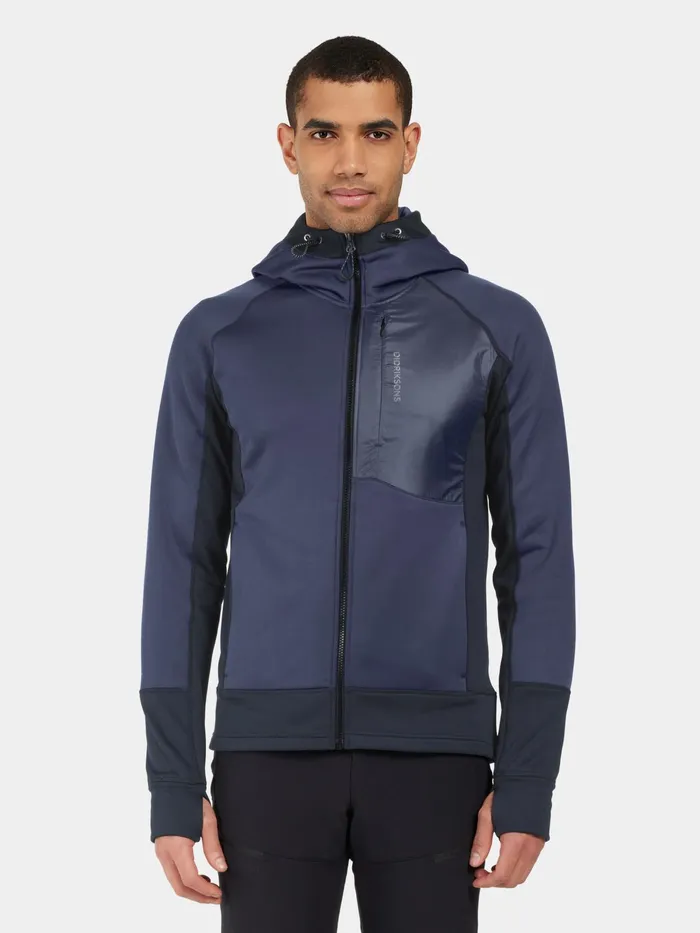 Men Eros Jacket Blue Arcad Didriksons Autumn Jackets