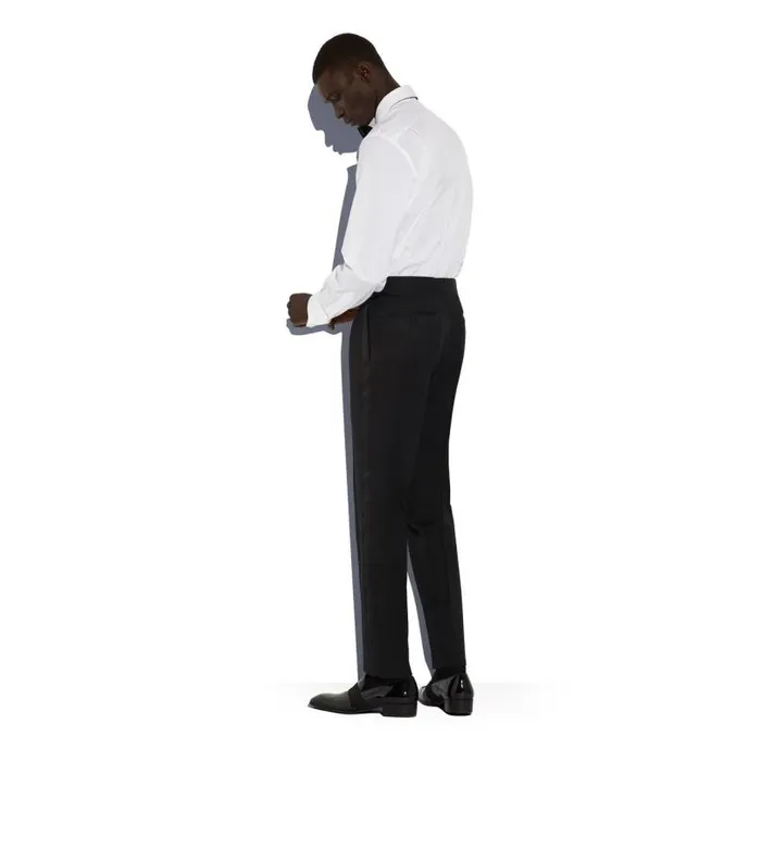 Men Evening Tom Ford Black Mohair O039connor Evening Trousers Black Men Evening Tom Ford Black Mohair O039connor Evening Trousers Black