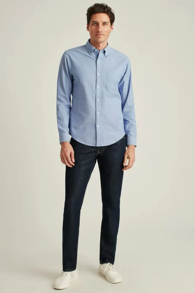 Men Everyday Oxford Shirt Blue Bonobos Casual Shirts
