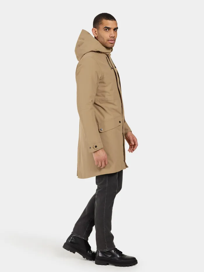 Men Falke Parka Wood Didriksons Autumn Jackets