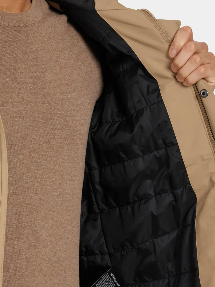 Men Falke Parka Wood Didriksons Autumn Jackets