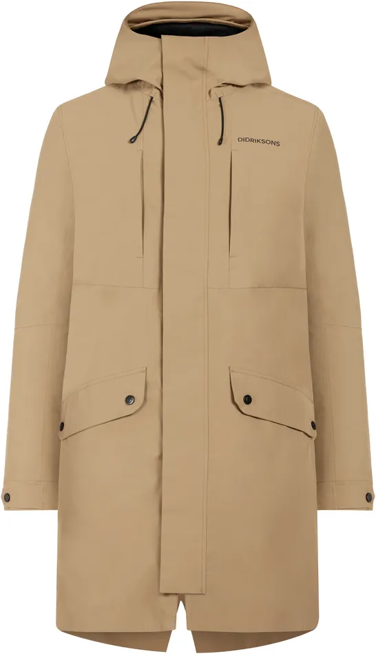 Men Falke Parka Wood Didriksons Autumn Jackets