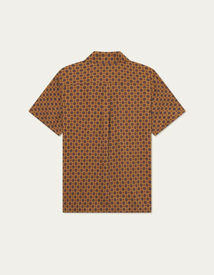 Men Foulard AOP SS Shirt 8211 Thai Curry Les Deux ShirtsOvershirts