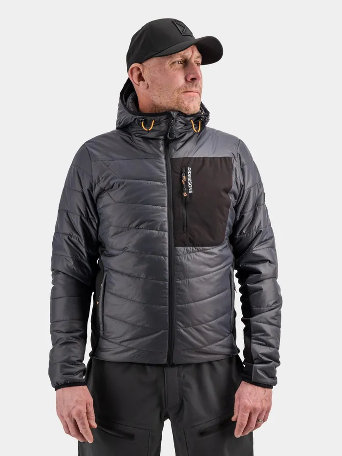 Men Gale Jacket Coal Black Didriksons Autumn Jackets