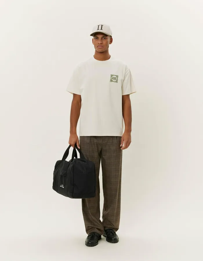 Men Goods TShirt 8211 IvoryChive Green Les Deux Tshirts