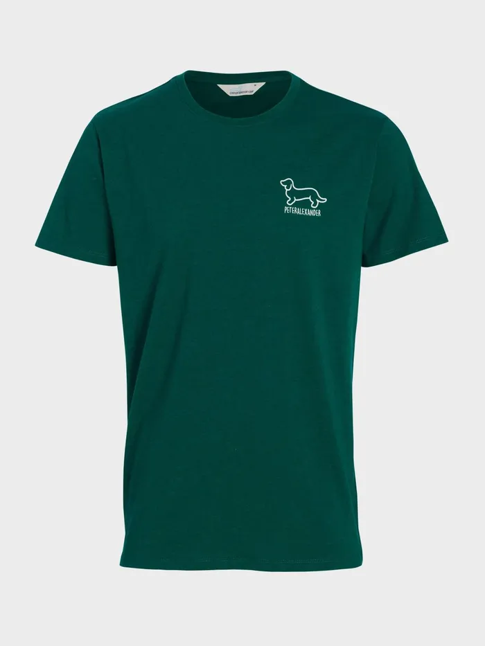 Men Green Pop Penny Logo Tee Green Peter Alexander Tops