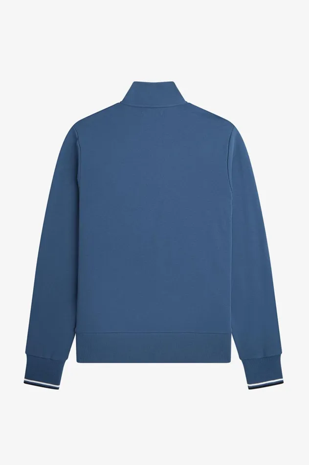 Men Half Zip Sweatshirt Midnight Blue Fred Perry Sweatshirts