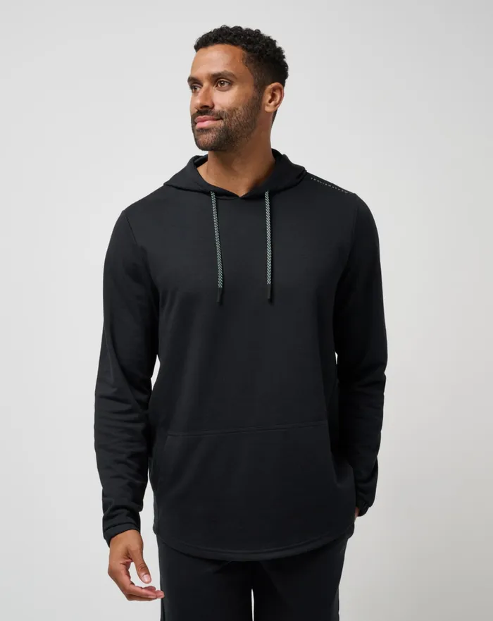Men Hoodies and Sweatshirts TravisMathew SIDESLIP HOODIE Black