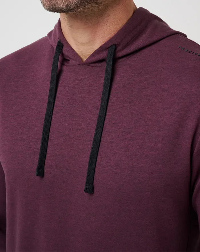 Men Hoodies and Sweatshirts TravisMathew UPGRADED TECH HOODIE Heather Mauve Wine Men Hoodies and Sweatshirts TravisMathew UPGRADED TECH HOODIE Heather Mauve Wine
