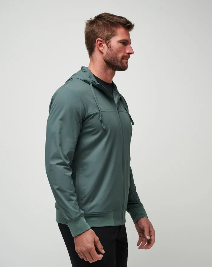 Men Hoodies and Sweatshirts TravisMathew WANDERLUST HOODIE Balsam Green