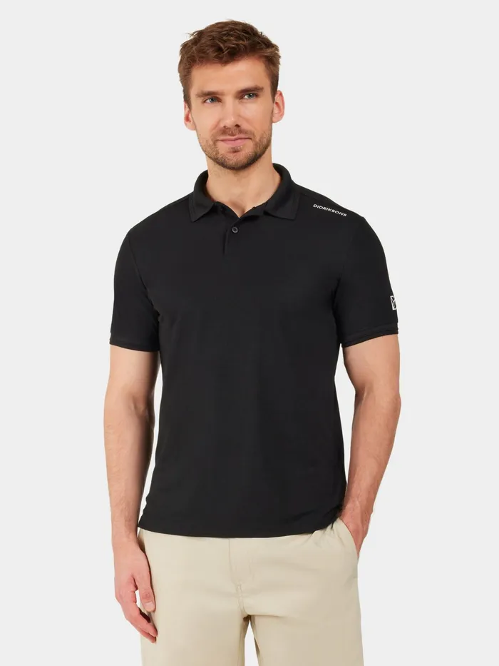 Men Jack Polo Black Didriksons TShirts and Polos