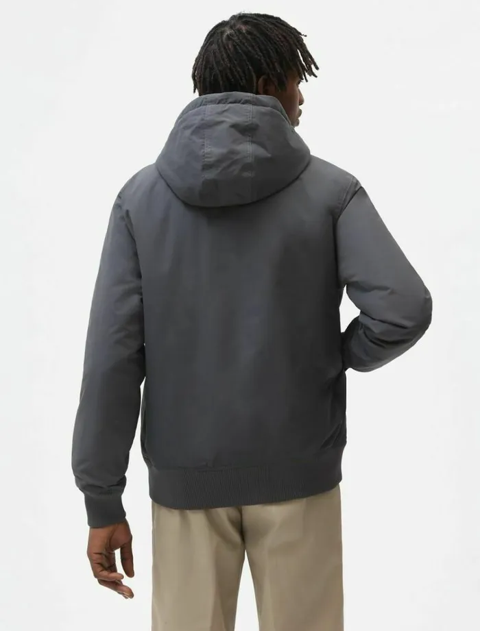 Men Jackets Dickies New Sarpy Jacket Charcoal Grey