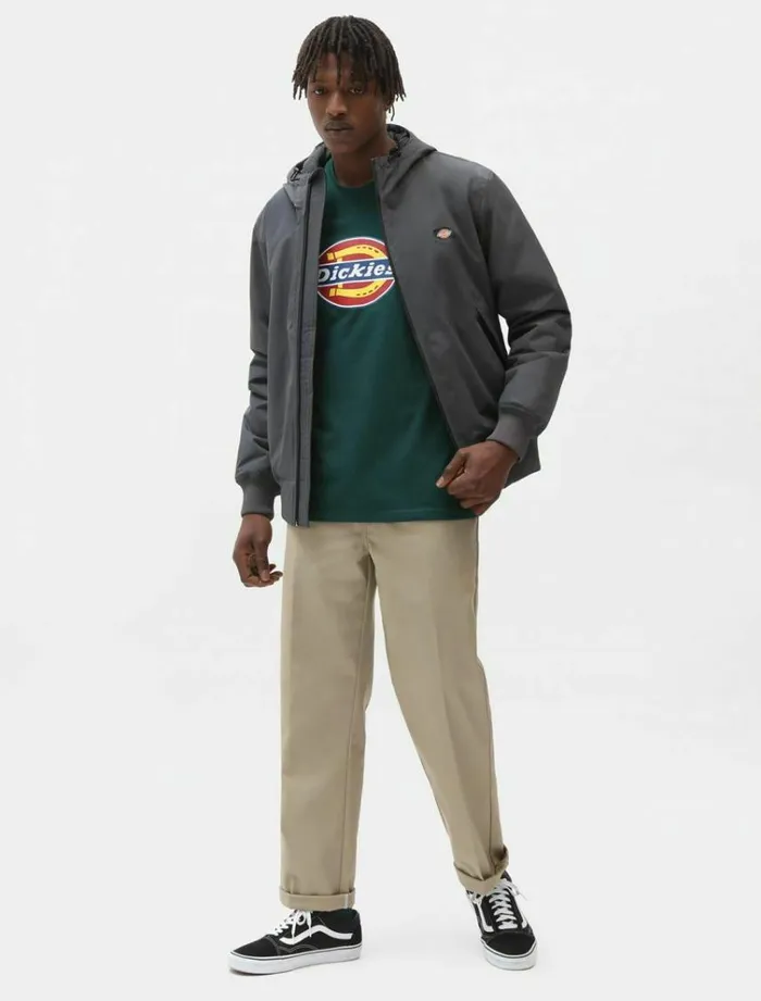 Men Jackets Dickies New Sarpy Jacket Charcoal Grey
