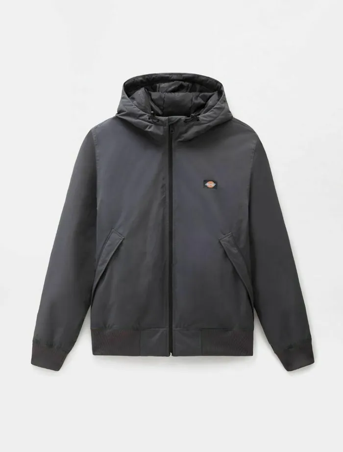 Men Jackets Dickies New Sarpy Jacket Charcoal Grey