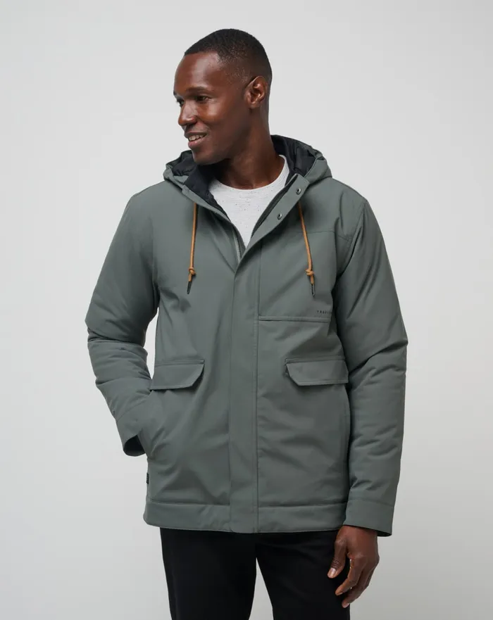 Men Jackets TravisMathew MOUNTAIN PASS JACKET Dark Olive