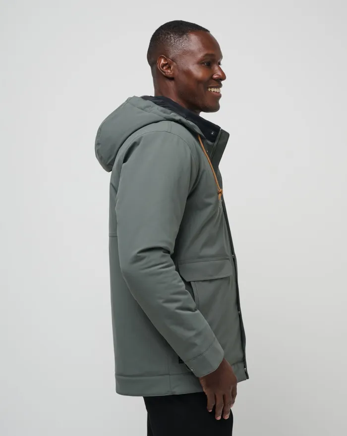 Men Jackets TravisMathew MOUNTAIN PASS JACKET Dark Olive