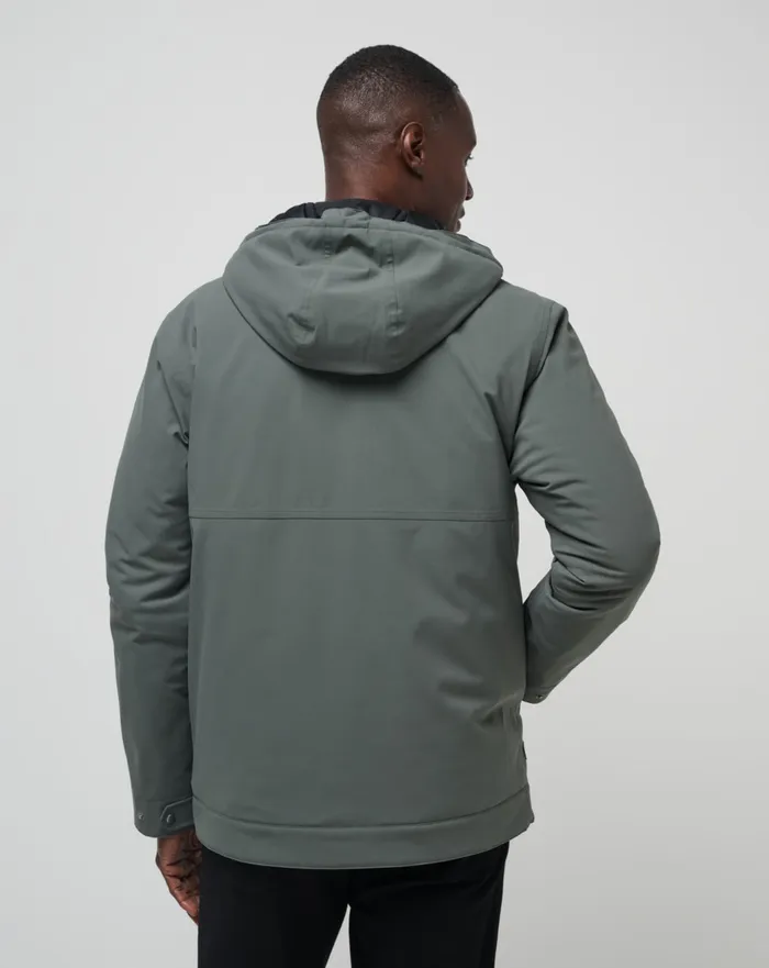 Men Jackets TravisMathew MOUNTAIN PASS JACKET Dark Olive