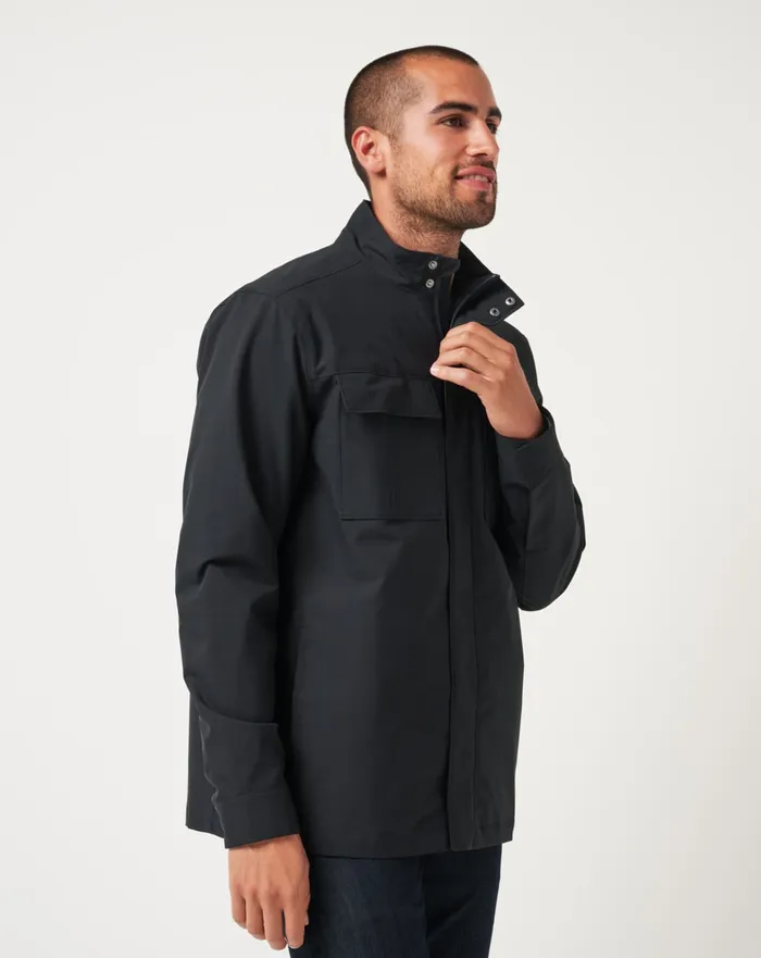 Men Jackets TravisMathew WESTERLY 20 JACKET Black