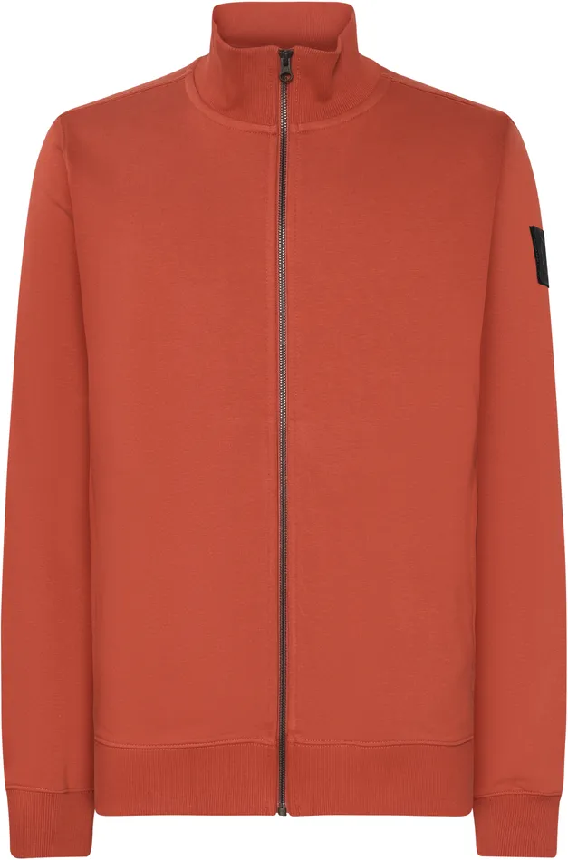 Men Jake FullZip Ochre Red Didriksons Hoodies and Sweatshirts