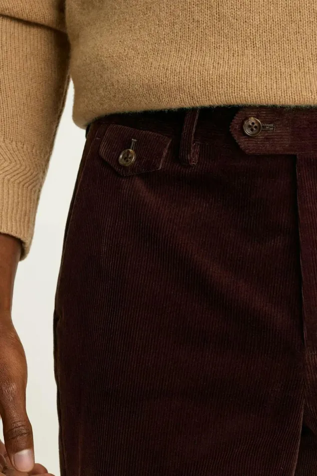 Men Jetsetter Italian Corduroy Dress Pant Dark Burgundy Bonobos Dress Pants
