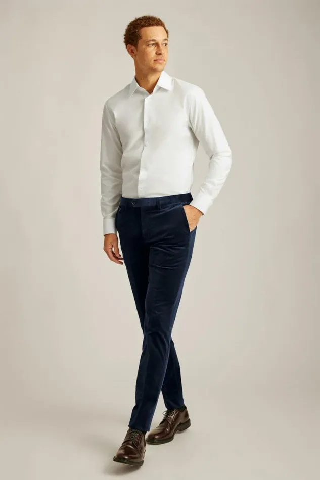 Men Jetsetter Italian Corduroy Dress Pant Navy Bonobos Dress Pants