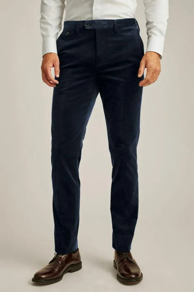 Men Jetsetter Italian Corduroy Dress Pant Navy Bonobos Dress Pants