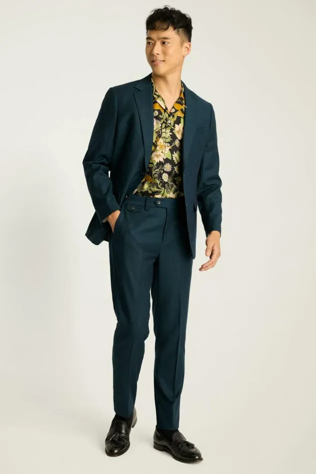 Men Jetsetter Italian Flannel Suit Teal Green Bonobos Suits Men Jetsetter Italian Flannel Suit Teal Green Bonobos Suits
