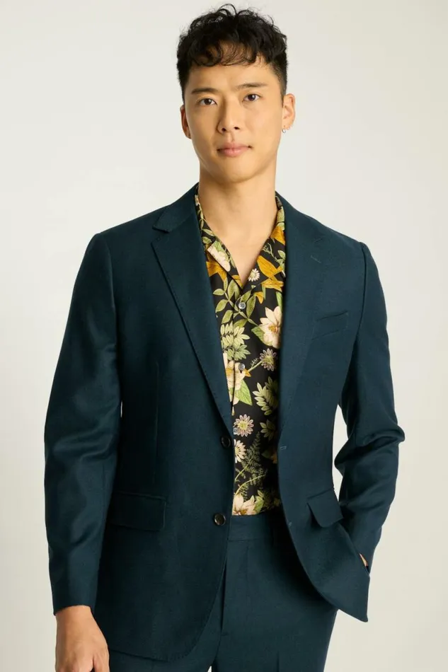 Men Jetsetter Italian Flannel Suit Teal Green Bonobos Suits Men Jetsetter Italian Flannel Suit Teal Green Bonobos Suits