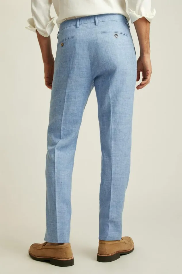Men Jetsetter Italian Linen Dress Pant Light Blue Bonobos Dress Pants