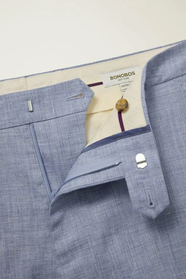 Men Jetsetter Italian Linen Dress Pant Light Blue Bonobos Dress Pants