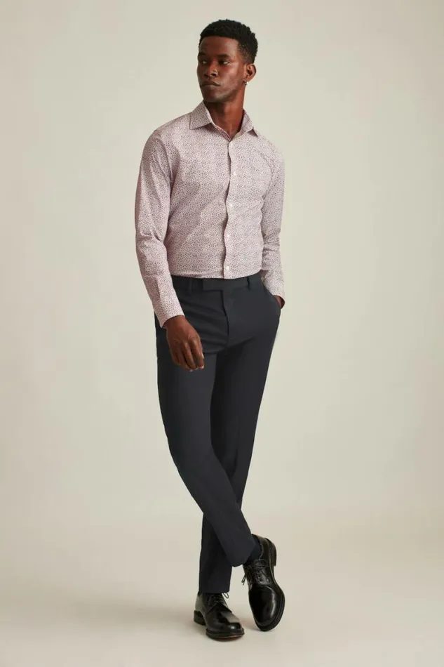 Men Jetsetter Stretch Dress Shirt Cranberry Montgomery Floral Bonobos Business Casual Shirts Men Jetsetter Stretch Dress Shirt Cranberry Montgomery Floral Bonobos Business Casual Shirts