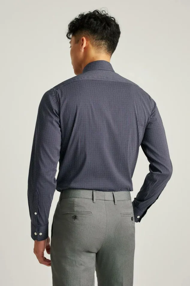 Men Jetsetter Stretch Dress Shirt Lavender Check Bonobos Business Casual Shirts