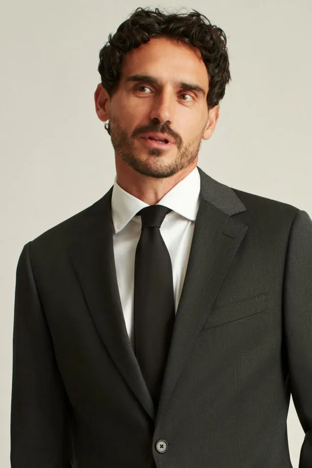 Men Jetsetter Super 120s Italian Wool Suit Charcoal Bonobos Suits