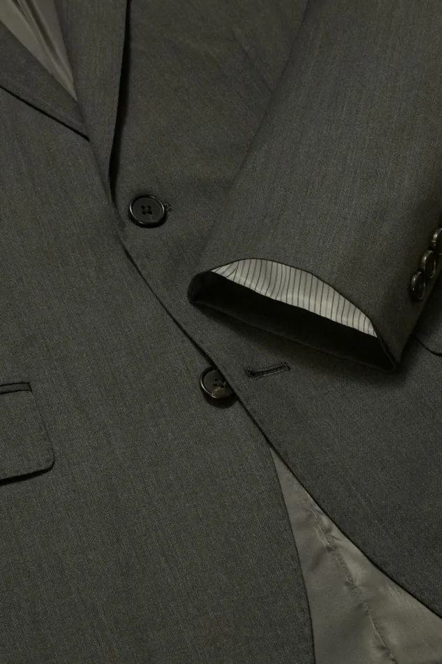 Men Jetsetter Super 120s Italian Wool Suit Charcoal Bonobos Suits