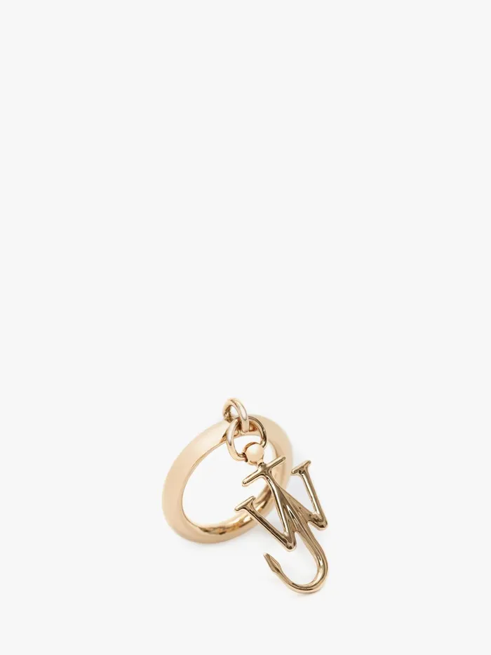 Men JEWELLERY JW Anderson JWA ANCHOR CHARM RING Gold