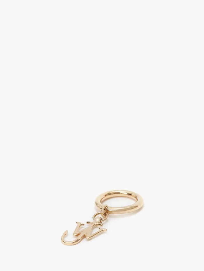 Men JEWELLERY JW Anderson JWA ANCHOR CHARM RING Gold Men JEWELLERY JW Anderson JWA ANCHOR CHARM RING Gold