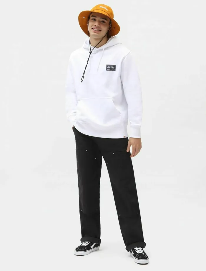 Men Jumpers and Sweatshirts Dickies Harrison Hoodie White