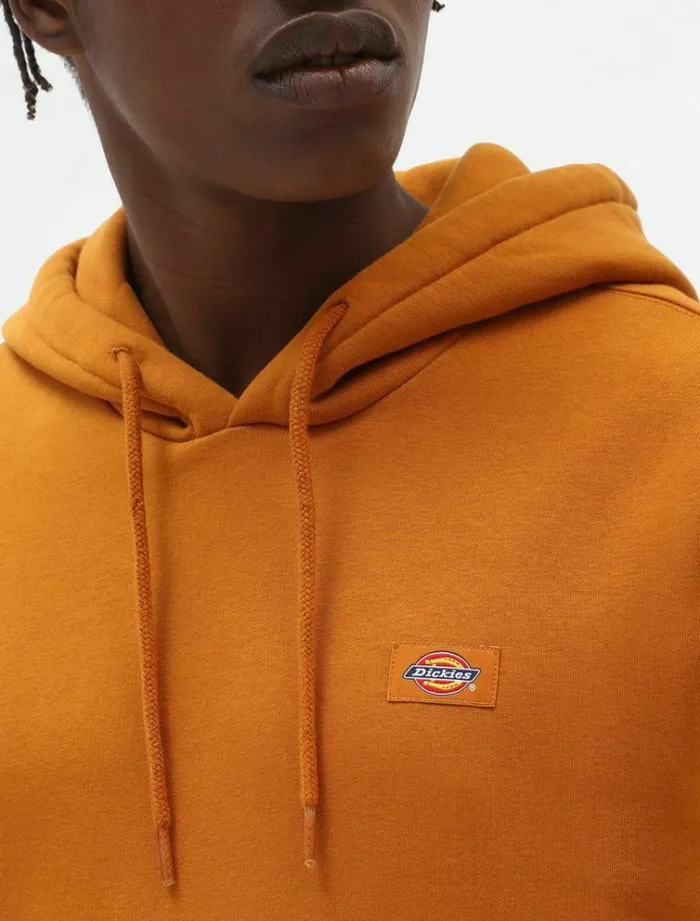 Men Jumpers and Sweatshirts Dickies Oakport Hoodie Pumpk Spice