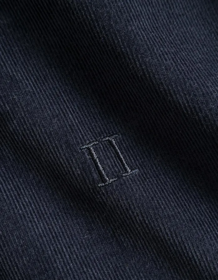 Men Kristian Corduroy Shirt 8211 Dark Navy Les Deux ShirtsOvershirts
