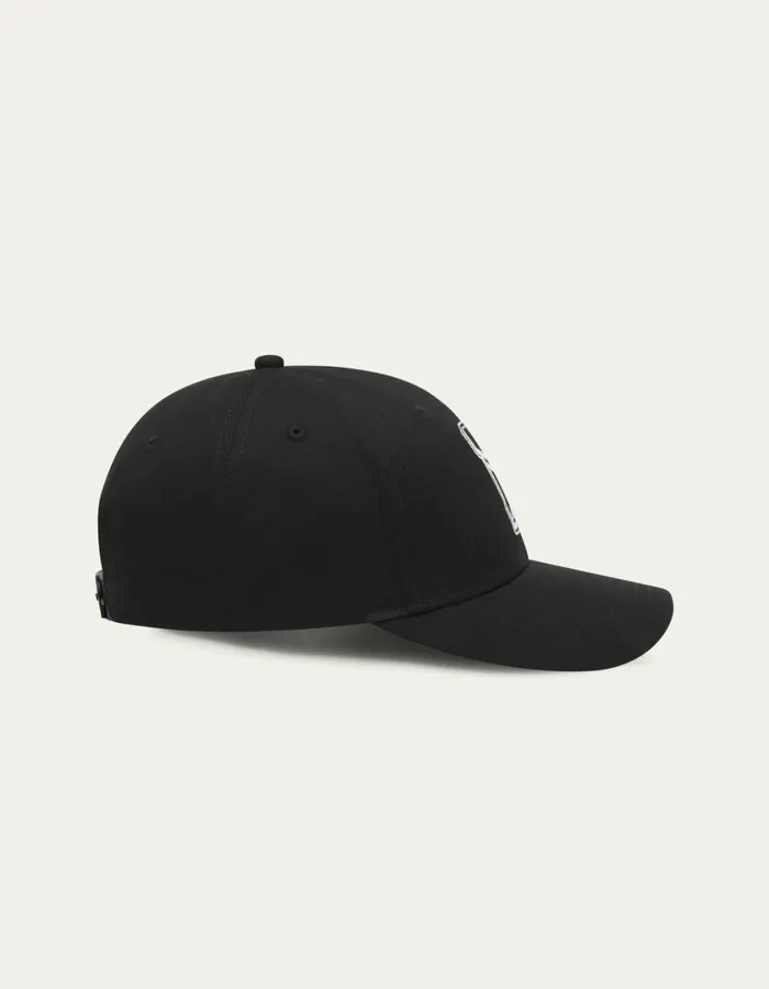 Men Libert Baseball Cap 8211 BlackBlack Les Deux CapsHats