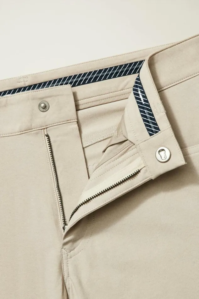 Men Lightweight 5Pocket Golf Pant Heather Khaki Bonobos Golf Pants