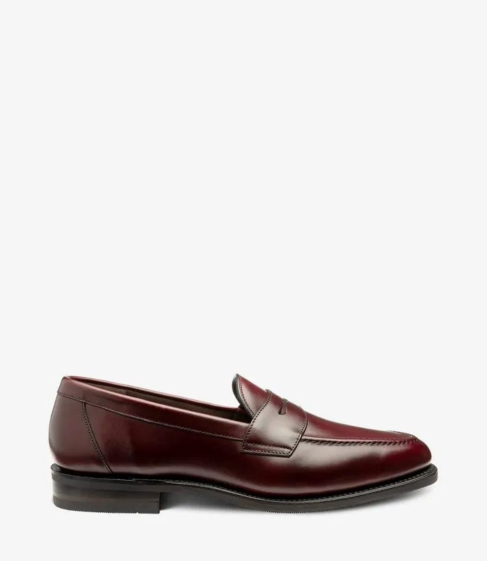 Men Loafers Loake Imperial Burgundy