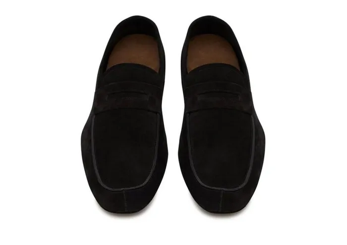 Men Loafers Tom Ford Suede Berwick Loafer Black Men Loafers Tom Ford Suede Berwick Loafer Black