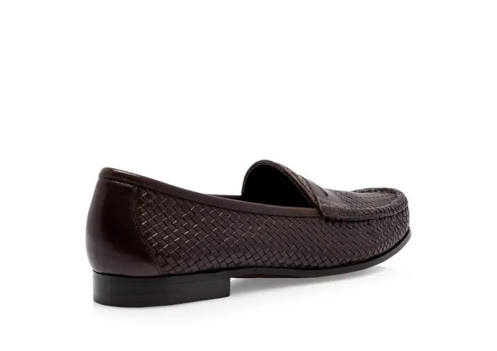 Men Loafers Tom Ford Woven Leather Neville Loafer Men Loafers Tom Ford Woven Leather Neville Loafer