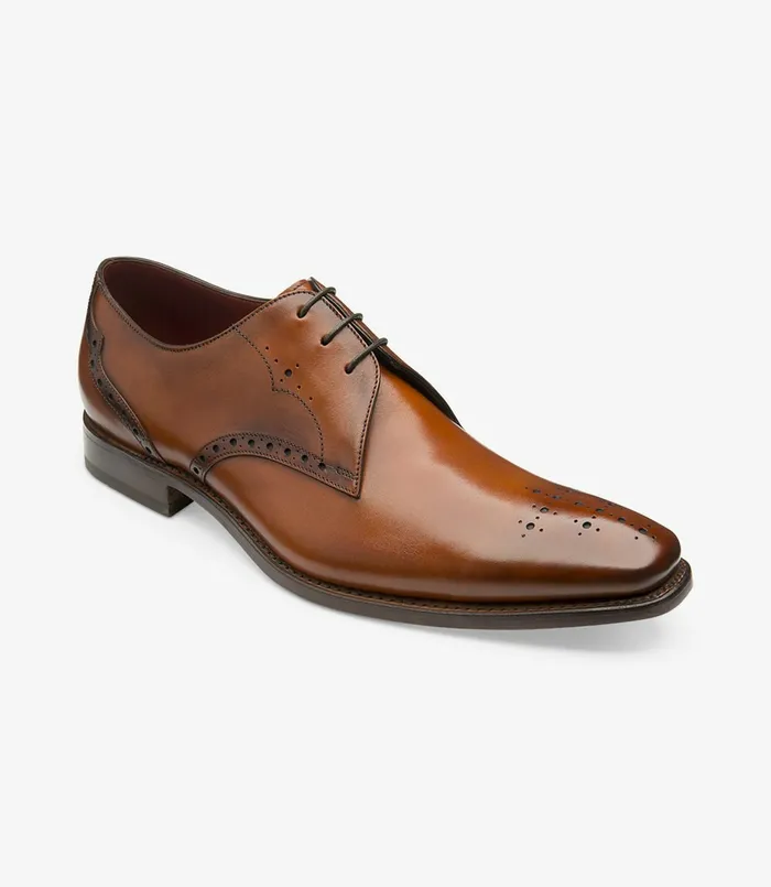 Men Loake Hannibal Brown Plain Ties Men Loake Hannibal Brown Plain Ties