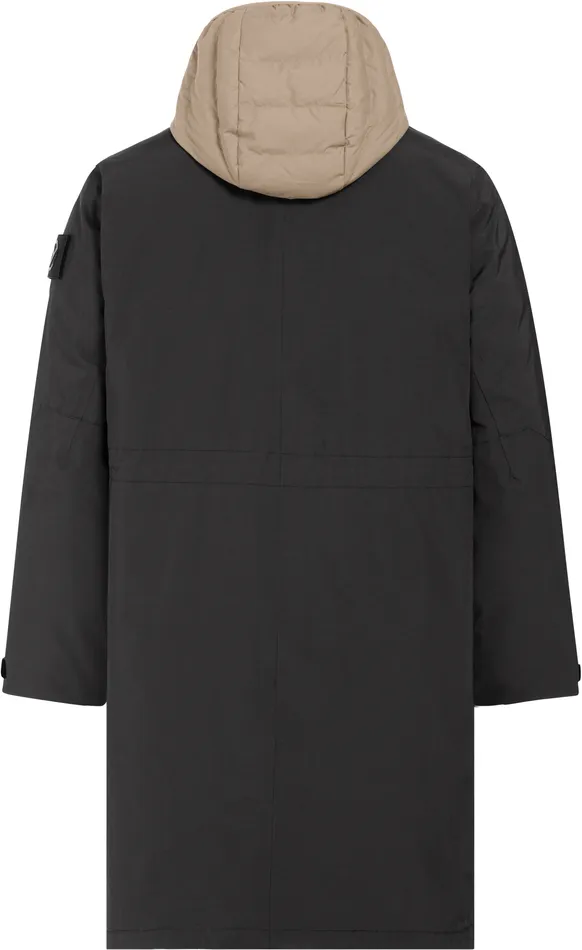 Men Malik Parka Black Didriksons Autumn Jackets
